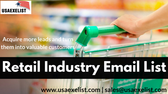 Retail Industry Email List